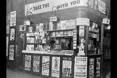 WHSmith 1947 liverpool exchange station